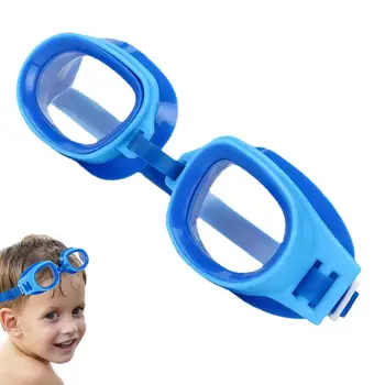 Очки для плавания, очки для плавания для девочек, водонепроницаемые очки для плавания с защитой от запотевания, подарки для детей у бассейна, на пляже - Изображение 1  