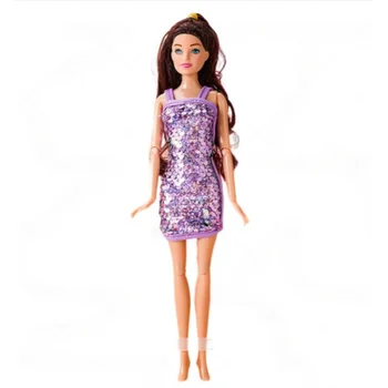 LX373 красивое модное платье с поясом, одежда, подарки для ваших кукол 1/6 babi xinyi fr fr2 mizi Mengfan - Изображение 1  