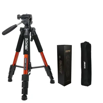 Zomei Q111 Профессиональный штатив для камеры, портативный алюминиевый держатель для цифровой зеркальной фотокамеры - Изображение 1  