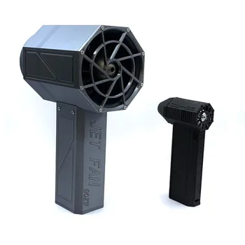 Ручной канальный турбовентиляторный 70-мм бесщеточный моторный струйный вентилятор, мощный пылеуловитель, инструмент для чистки клавиатуры с интерфейсом батареи XT60 - Изображение 1  