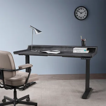 Электрический подъемный стол, стоячий компьютерный стол, подъемные ножки стола, бытовой офисный стол, письменный стол, письменный стол для письма - Изображение 1  