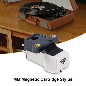 Сменный картридж с подвижным магнитом Q4 ММ, консольный Универсальный картридж с магнитным проигрывателем для граммофона для проигрывателя грампластинок - Изображение 1  
