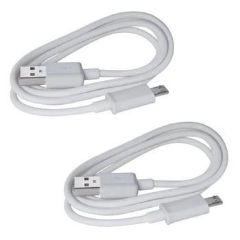 2 сменных USB-кабеля для Kindle, Kindle Touch, Kindle Fire, Kindle Keyboard, Kindle DX White - Изображение 1  