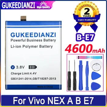 Аккумулятор GUKEEDIANZI B-E7 4600 мАч для мобильного телефона Vivo NEX A BE7 Bateria - Изображение 1  