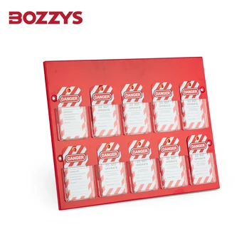 Настенная станция разметки безопасности BOZZYS для визуального управления знаками безопасности, подвесная доска для хранения BD-B51 - Изображение 1  
