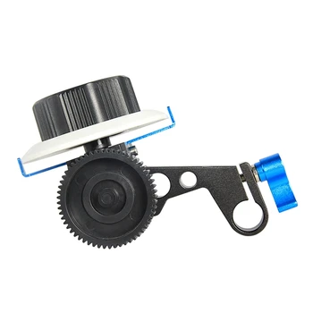 Мини-Follow Focus с зубчатым кольцом и быстроразъемным устройством, подходит для зеркальных камер - Изображение 1  