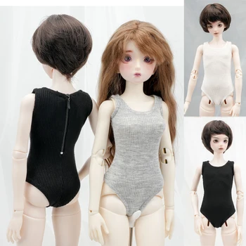 D04-B527 детская игрушка ручной работы 1/5 кукла BJD/SD кукольная одежда черный серый гимнастический костюм с резьбой 1шт - Изображение 1  