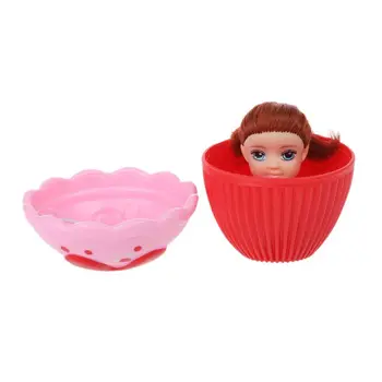 кукла-Трансформер 3-дюймовой Формы Cupcake Princess Doll для Маленьких Девочек В Подарок - Изображение 1  