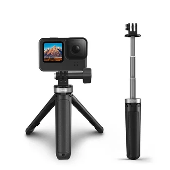 Мини-штатив TELESIN для селфи-палки GoPro Hero 11 10 9, переносной удлинитель из алюминиевого сплава для экшн-камеры iPhone Android - Изображение 1  