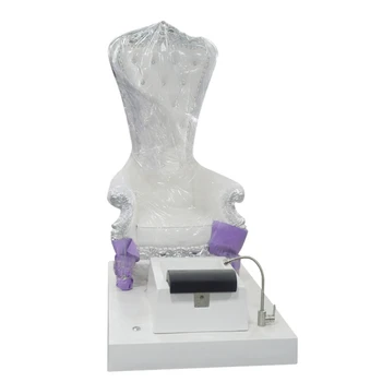Электрическая кушетка для массажа ног, массажное кресло с откидывающимся королевским сиденьем, спа-салон с раковиной для мытья ног, Педикюрное кресло для маникюра - Изображение 1  