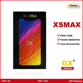 GX Screen Сенсорный Дигитайзер в Сборе для iPhone XSMAX OLED-Дисплей, Запасные Части Без битых пикселей + Быстрая доставка - Изображение 1  
