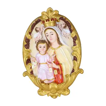 Рождественский Подарок с Орнаментом Святой Матери Марии 3D для Настольной Витрины в Гостиной - Изображение 1  