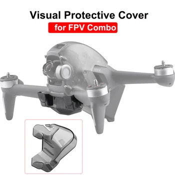 Визуальная защитная крышка дрона для DJI FPV Combo, закрывающая камеру заднего вида, датчик обхода препятствий, пылезащитный колпачок, Защитный аксессуар - Изображение 1  