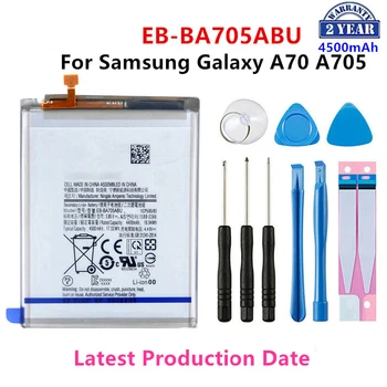 Абсолютно Новый EB-BA705ABU 4500 мАч Сменный Аккумулятор Для Samsung Galaxy A70 A705 SM-A705 A705FN SM-A705W Батареи + Инструменты - Изображение 1  