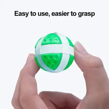 Прочный липкий мяч Пластиковый детский мяч-мишень для упражнений для рук Спортивные игровые Игрушки Игрушки на открытом воздухе Липкий мяч Развивающие Игрушки - Изображение 1  