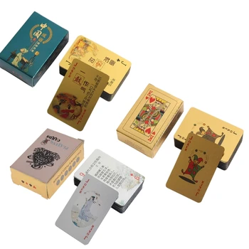 Игральные карты Водонепроницаемая колода карт Миниатюрные карточки для домашних животных Мини-игральные карты Семейные игровые инструменты для взрослых - Изображение 1  
