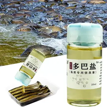 Сильный аттрактант для рыбы и креветок, металлический Рыболовный ароматизатор, Ароматизатор масла, Сырный запах Для всех видов приманок Fis P9i8 - Изображение 1  