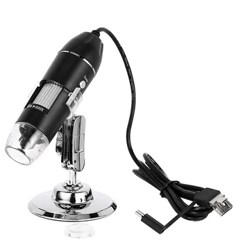 1600X USB цифровой микроскоп, совместимый с Window 7/8/10, ручной USB-микроскоп - Изображение 1  
