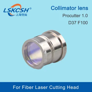 LSKCSH ProCutter1.0 Лазерная Коллимирующая Фокусирующая Линза Асферическая 0-15000 Вт D37 F100 для Волоконной Лазерной Режущей Головки Procutter - Изображение 1  