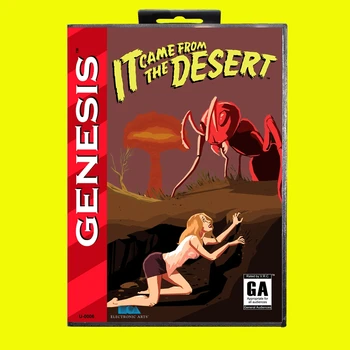 IT Came From The Desert MD Игровая карта 16 бит США Чехол для картриджа игровой консоли Sega Megadrive Genesis - Изображение 1  