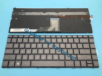 Новинка для ноутбука HP ENVY x360 13-ag0000au 13-ag0010au 13-ag0020au Английская клавиатура коричневого цвета с подсветкой - Изображение 1  