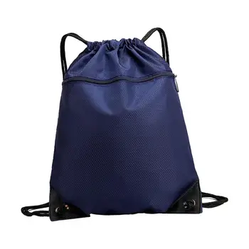 Рюкзак на шнурке, большой износостойкий повседневный рюкзак, спортивная сумка, сумка на шнурке для детей, взрослых, кемпинга, путешествий, футбола, плавания - Изображение 1  