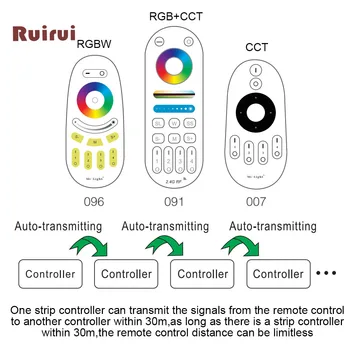 Светодиодный контроллер RGB RGBW CCT Контроллер Светодиодной ленты Поддержка Alexa и Google Assistance Голосовое управление 1/2/3/4/5-канальный Zigbee Tuya - Изображение 1  