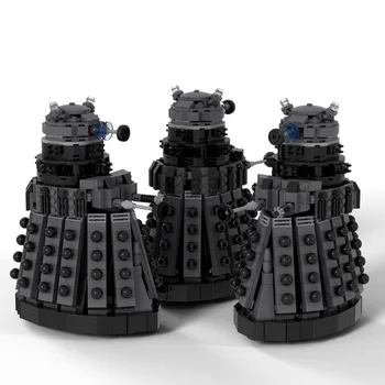 Набор строительных блоков робота MOC Daleked Monster Kaled, персонаж фильма Доктор Кто, Доктор Телефонная будка, Машина Времени, Кирпичи, Игрушка - Изображение 1  