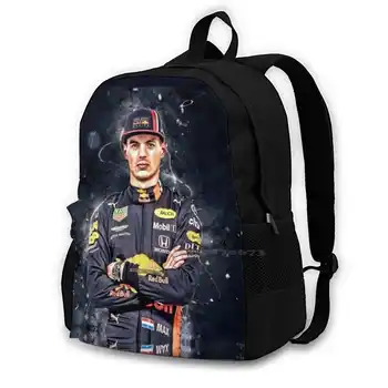 Рюкзаки для мужчин, женщин, подростков, сумки для девочек Max Racing Sport Sports Risk Adrenalin Young Energetic - Изображение 1  