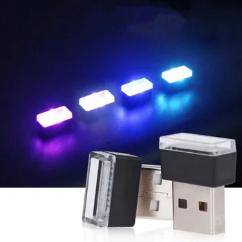 USB Light LED Моделирующий Рассеянный Свет Автомобиля Неоновый Внутренний Свет Для KIA Rio K2 K3 K5 KX3 KX5 Cerato, Soul, Forte, Sportage R, Sorento - Изображение 1  