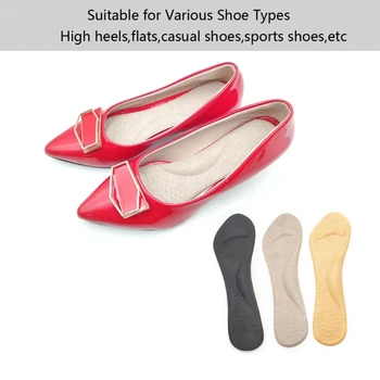 Силиконовые гелевые стельки, вставки на высоком каблуке, подушки, подушечки для обуви для женщин и мужчин - Изображение 1  
