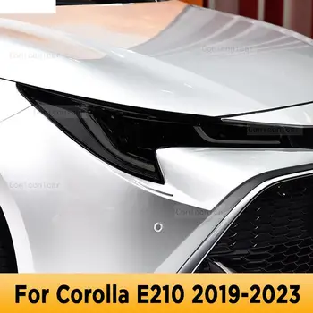Для Corolla E210 2019-2023 Наружная фара автомобиля с защитой от царапин, Передняя лампа, защитная пленка из ТПУ, аксессуары для ремонта, наклейка - Изображение 1  
