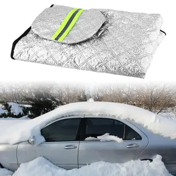 Снежный покров на лобовом стекле автомобиля, защита от замерзания на ветровом стекле для автомобилей SUV - Изображение 1  