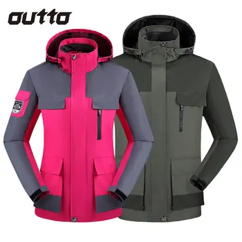 Походная куртка Charge Для мужчин и женщин, водонепроницаемый Ветрозащитный дождевик для путешествий, спорт на открытом воздухе, Скалолазание, Кемпинг, Охота, куртки с капюшоном - Изображение 1  