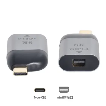 CY Xiwai Type C USB-C в Mini DP Адаптер-конвертер Displayport 4K 2K 60hz для планшетов, телефонов и ноутбуков - Изображение 1  