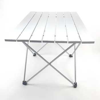 Сверхлегкий походный алюминиевый складной стол Compact с сумкой для переноски для кемпинга и рыбалки - Изображение 1  