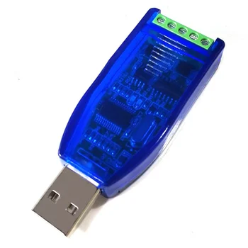 Промышленный преобразователь USB в RS485 RS232, Защита от обновления, Совместимость с преобразователем RS485, стандартный разъем RS-485 версии V2.0 - Изображение 1  