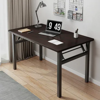 Официальный складной стол HOOKI, маникюрный стол, Компьютерный длинный стол для тренировок, простая столовая, аренда дома - Изображение 1  
