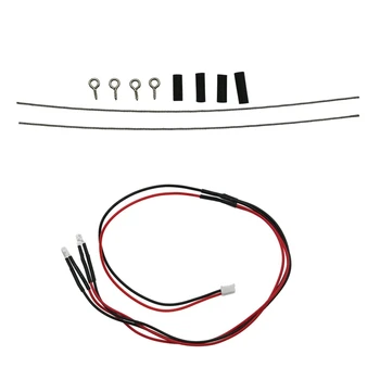 Комплект стальных тросов и кабель светодиодной подсветки для модернизации гусеничного автомобиля Xiaomi Suzuki Jimny 1/16, аксессуары для украшения - Изображение 1  