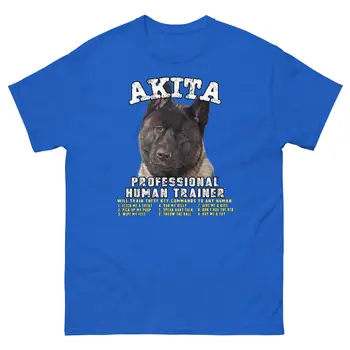 Мужская футболка Akita Black Professional Human Trainer с длинными рукавами - Изображение 1  