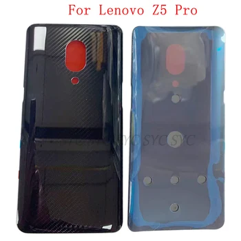 Крышка батарейного отсека, задняя дверца, корпус для Lenovo Z5 Pro, задняя крышка с логотипом, запасные части - Изображение 1  