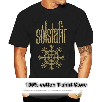 Solstafir Gold Logo Symbol Рубашка S XXL Футболка Prog Black Metal Официальная футболка - Изображение 1  