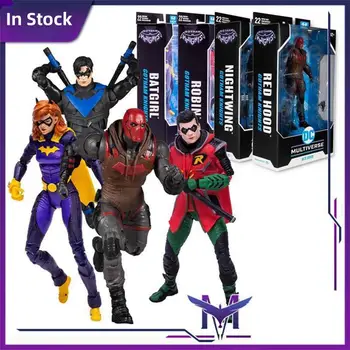 Dc Подлинный В Наличии Gotham Knight Red Hood Robin Batgirl Игра Nightwing 7-дюймовая Схема Действия Кукольная Модель Аниме Фигурка Кукольная Модель - Изображение 1  