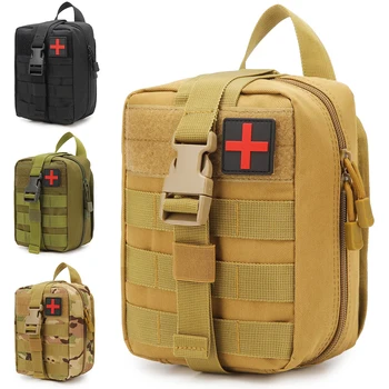 Многофункциональные медицинские принадлежности, Тактическая поясная сумка, Камуфляжные комплекты для занятий спортом на открытом воздухе, альпинизма - Изображение 1  