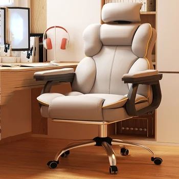 Офисное кресло-качалка для спальни, Вращающийся компьютер, Дешевое офисное кресло для отдыха, Современная офисная мебель для конференций - Изображение 1  