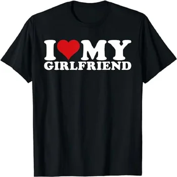 Футболка Love My Girlfriend Gf I Heart - Изображение 1  