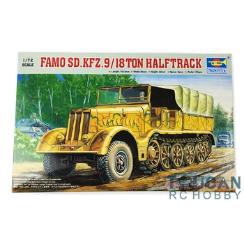 Трубач 07203 1/72 Немецкий 18-тонный Полугусеничный грузовик Famo Heavy Модель автомобиля TH07116 - Изображение 1  