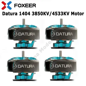 Foxeer Datura 1404 4533KV 3S 3850KV 4S FPV мотор Lipo 1,5 мм вал 3 дюйма опоры для RC FPV гоночного дрона - Изображение 1  