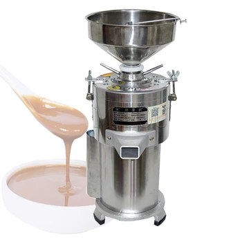 Машина для производства арахисового масла с соевым молоком и кунжутом 220 В Коммерческая машина для производства арахисового масла с орехами - Изображение 1  