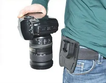 Крепление камеры K-BM1 на поясном ремне, кнопка, пряжка, зажим для подвешивания, штатив для цифровой зеркальной видеокамеры - Изображение 1  